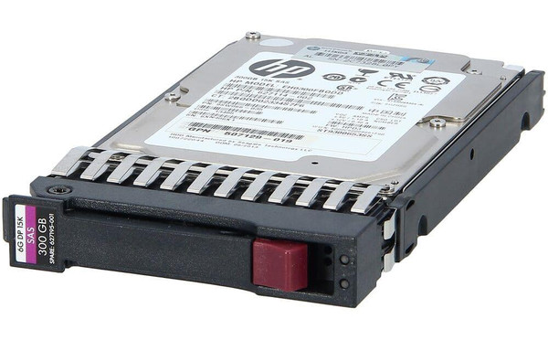 HP EH0300FBQDD 300GB 15K SAS 2.5" Hard Drive – G6/G7 Tray (Open Box, Tested)