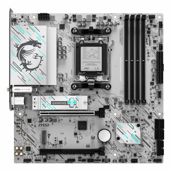 MSI B840M Gaming Plus WiFi6E DDR5 8000 MHz OC M.2 HDMI/USB-C PCIe 4.0 AM5 mATX Anakart