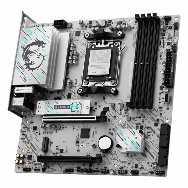 MSI B840M Gaming Plus WiFi6E DDR5 8000 MHz OC M.2 HDMI/USB-C PCIe 4.0 AM5 mATX Anakart
