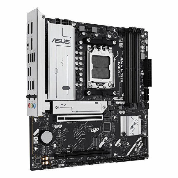 Asus Prime B850M-A WiFi DDR5 8000 MHz OC M.2 HDMI/DP PCIe 5.0 AM5 mATX Anakart