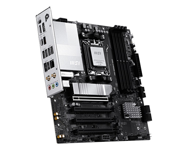 MSI PRO B850M-P WiFi7 DDR5 AMD B850 AM5 Soket DDR5 8200 MHz OC mATX Anakart