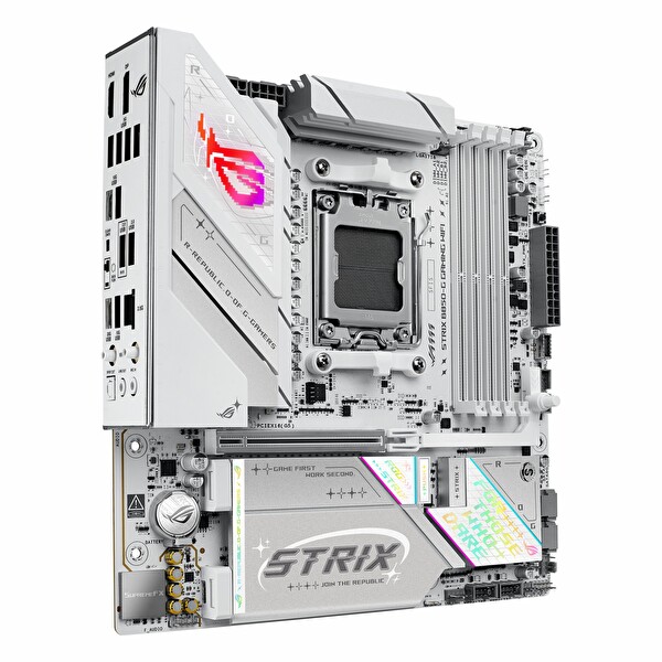 Asus ROG Strix B850-G Gaming WiFi DDR5 8000 MHz OC M.2 HDMI/DP/USB-C PCIe 5.0 AM5 mATX Anakart