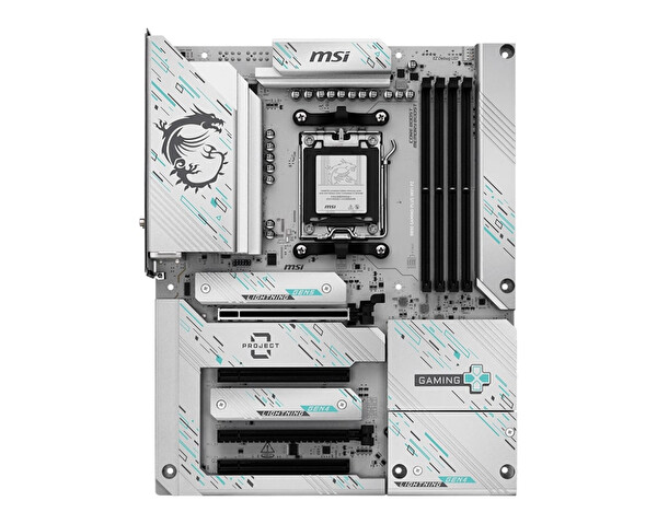 MSI B850 GAMING PLUS WiFi PZ DDR5 AM5 8200 MHz OC ATX Gaming Anakart