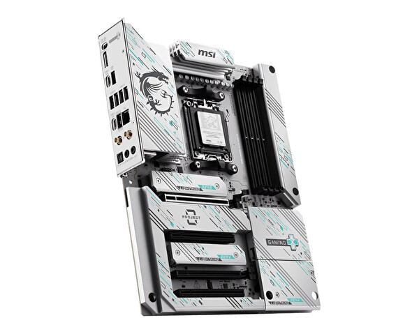 MSI B850 GAMING PLUS WiFi PZ DDR5 AM5 8200 MHz OC ATX Gaming Anakart