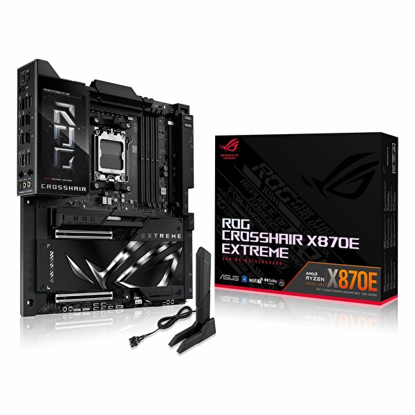 Asus ROG Crosshair X870E Extreme DDR5 9000 MHz OC M.2 HDMI/USB-C PCIe 5.0 AM5 eATX Anakart