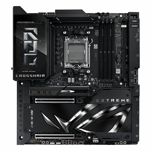 Asus ROG Crosshair X870E Extreme DDR5 9000 MHz OC M.2 HDMI/USB-C PCIe 5.0 AM5 eATX Anakart