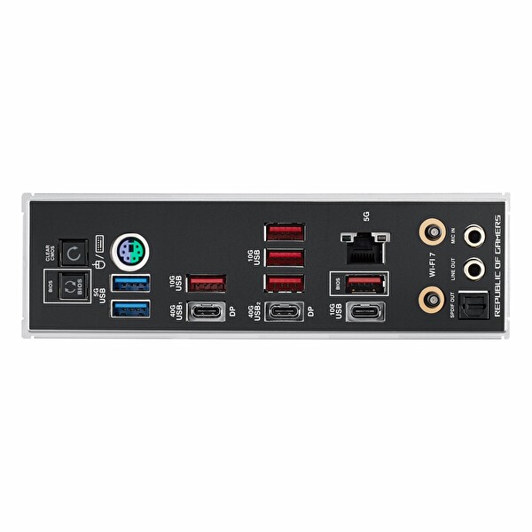 Asus ROG Crosshair X870E Apex DDR5 9600 MHz OC M.2 USB-C PCIe 5.0 AM5 ATX Anakart