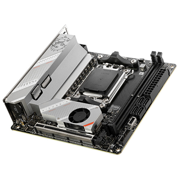 MSI MPG B650I EDGE WiFi AMD B650 Soket AM5 DDR5 6600 MHz OC Mini-ITX Gaming Anakart