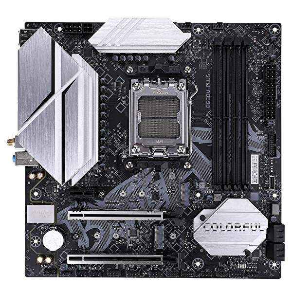 Colorful Battle-AX B650M-PLUS WiFi V15 DDR5 7600 Mhz mATX AM5 Gaming Anakart