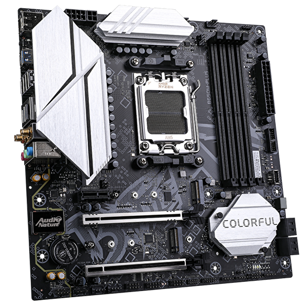 Colorful Battle-AX B650M-PLUS WiFi V15 DDR5 7600 Mhz mATX AM5 Gaming Anakart