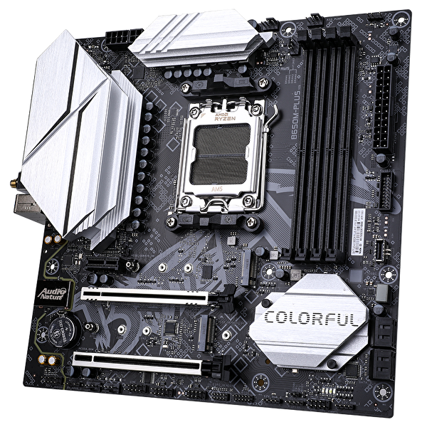 Colorful Battle-AX B650M-PLUS WiFi V15 DDR5 7600 Mhz mATX AM5 Gaming Anakart