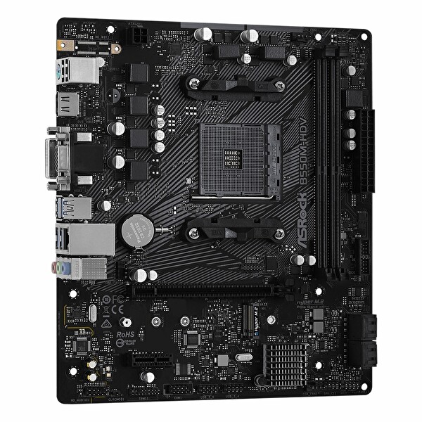 Asrock B550M-HDV DDR4 4733 MHz OC M.2 DVI/VGA/HDMI PCIe 4.0 AM4 mATX Anakart