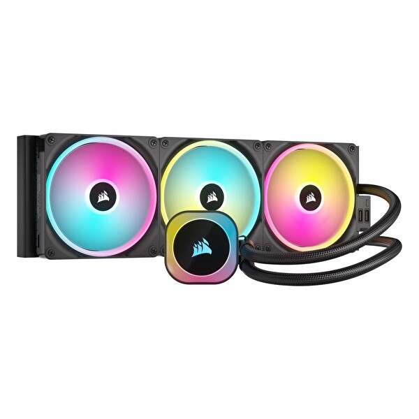 Corsair iCUE Link H170i RGB 420mm AM5/1851P Siyah İşlemci Sıvı Soğutucu