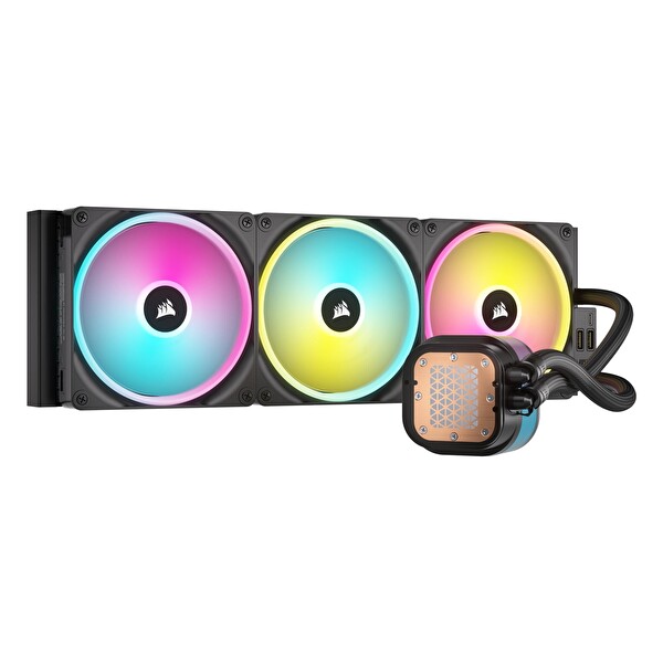 Corsair iCUE Link H170i RGB 420mm AM5/1851P Siyah İşlemci Sıvı Soğutucu