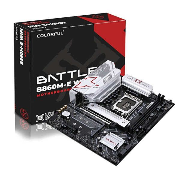 Colorful Battle-AX B860M-E WiFi V20 DDR5 7600 MHz mATX Gaming