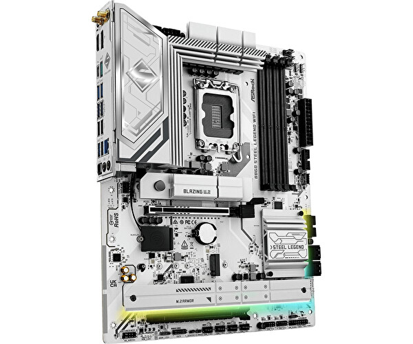 Asrock B860 Steel Legend WiFi LGA1851 DDR5 8666 MHz OC ATX Gaming Anakart