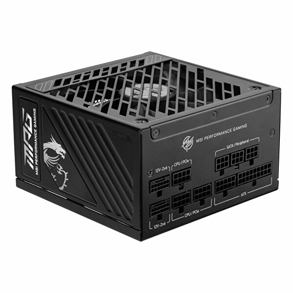 MSI MPG A1000GS PCIE5 1000W 80+ Altın Modüler Güç Kaynağı