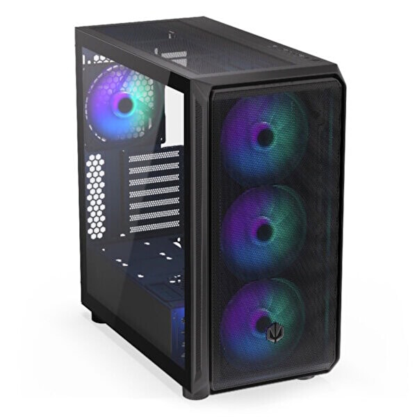 Endorfy Arx 700 ARGB Mesh Temperli Cam USB 3.2 Gen 2 Mid Tower ATX Gaming Kasa (EY2A013)