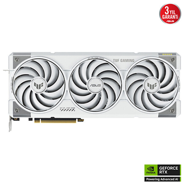 Asus TUF Gaming GeForce RTX 5070 Ti 16 GB OC White Edition GDDR7 256 Bit Gaming Ekran Kartı