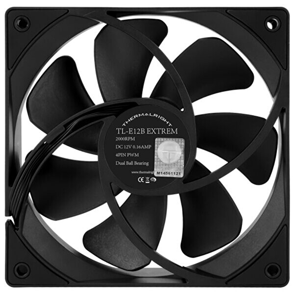 Thermalright TL-E12B EXTREM V3 120 MM Kasa Fanı
