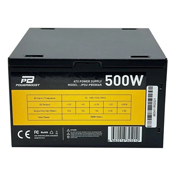 Power Boost PB500AR 500W Güç Kaynağı
