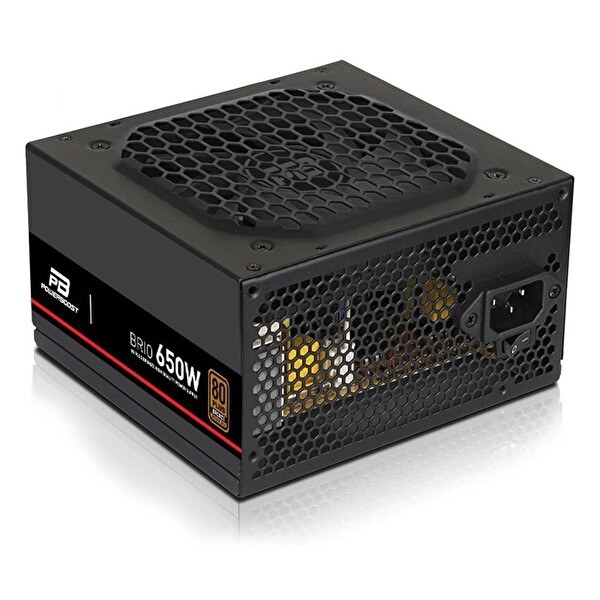 Power Boost Brio BST-ATX650BEU 650 W 80+ Bronz Güç Kaynağı