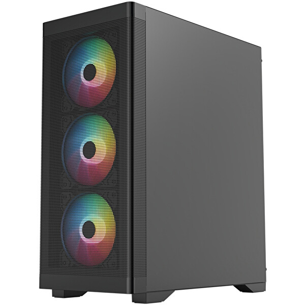 Frisby FC-9480G 600W 80+ Bronze 4x120 MM RGB Fan Temperli Cam Mesh USB 3.0 ATX Mid-Tower Gaming Kasa