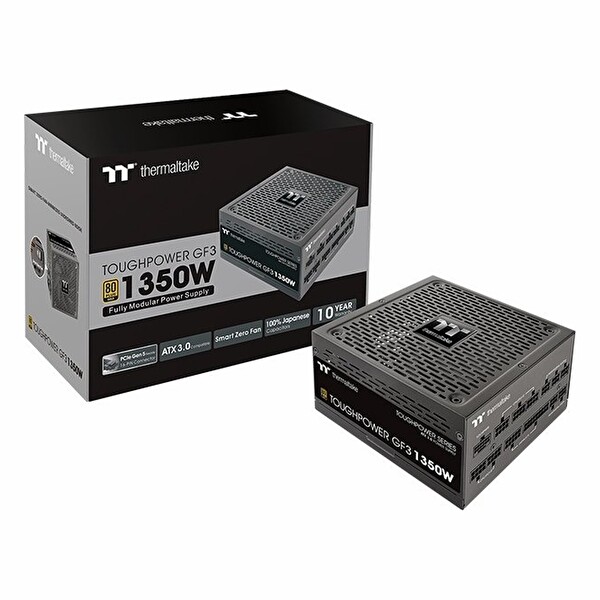 Thermaltake Toughpower GF3 1350W 80+ Altın Modüler Güç Kaynağı