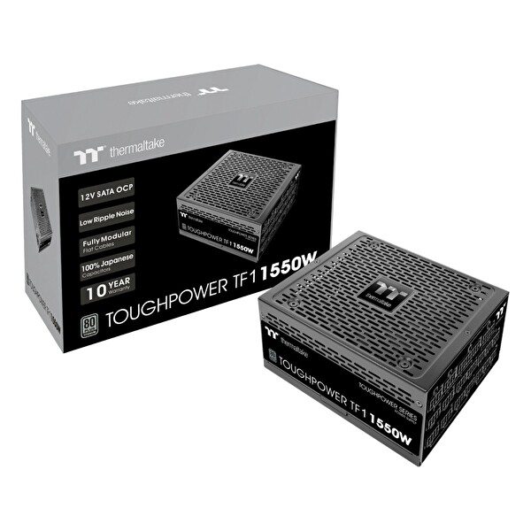 Thermaltake Toughpower TF1 1550W 80+ Titanyum Modüler Güç Kaynağı