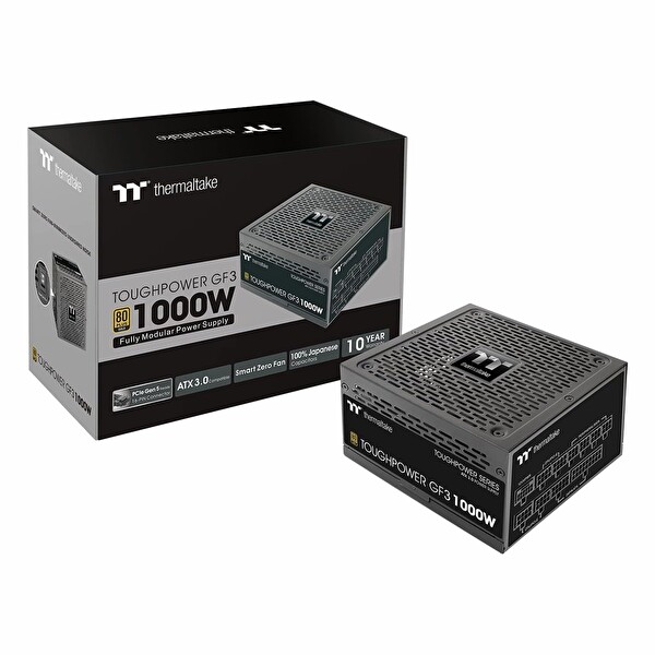 Thermaltake Toughpower GF3 1000W 80+ Altın Modüler Güç Kaynağı