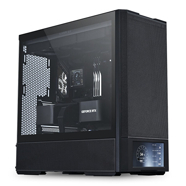 Lian Li Lancool (G99.LAN207DX.00) 207 Digital Siyah Mid-Tower ATX Kasa