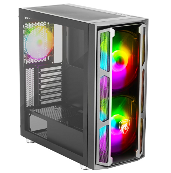 Green Griffin G6 ARGB Gaming Bilgisayar Kasası (2×200mm + 1×120mm Fan Type-C Kumandalı) – 700W 80+ Bronze PSU Dahil