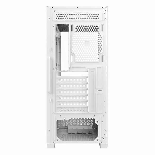 Aztech AZT101-W USB 3.0 RGB ATX Mid Tower Beyaz Kasa