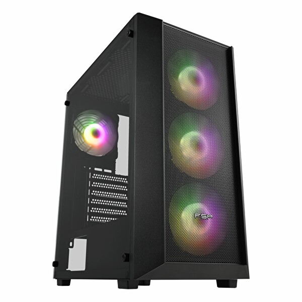 FSP CMT318 850W 80+ Bronz USB 3.2 ARGB eATX Full Tower Siyah Kasa