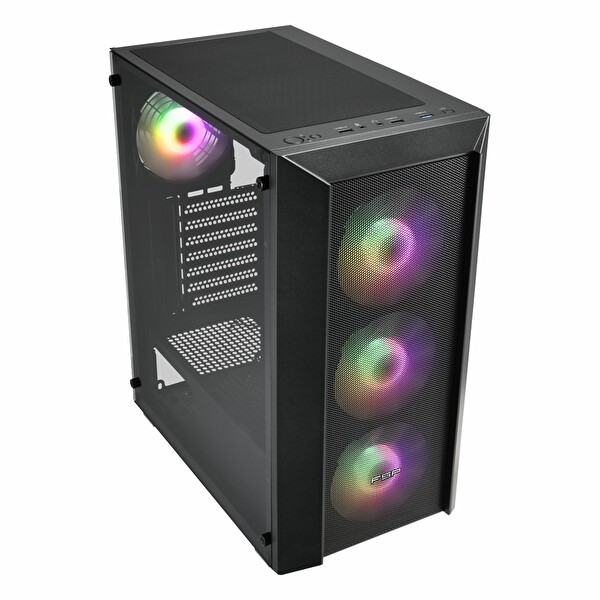 FSP CMT318 850W 80+ Bronz USB 3.2 ARGB eATX Full Tower Siyah Kasa