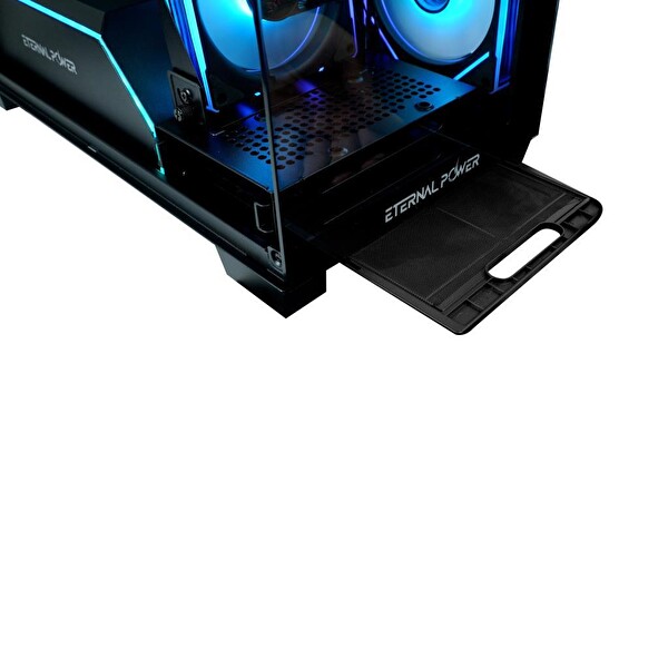 Eternal Power Pro X Tank Siyah Oyuncu Kasası + 650W Güç Kaynağı (X EP65)