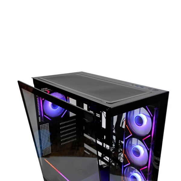 Eternal Power Pro X Tank Siyah Oyuncu Kasası + 750 W Güç Kaynağı (X EP75)