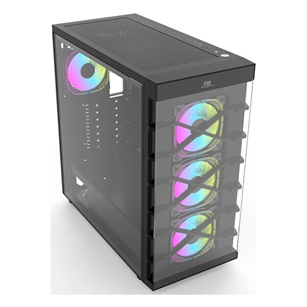Power Boost PB-GR222BB USB 3.2 RGB ATX Mid Tower Siyah Kasa