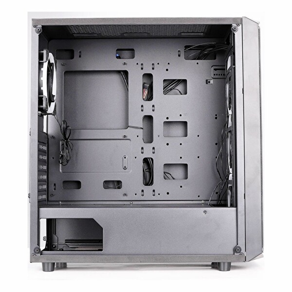 Power Boost X58 USB 3.2 RGB ATX Mid Tower Siyah Kasa