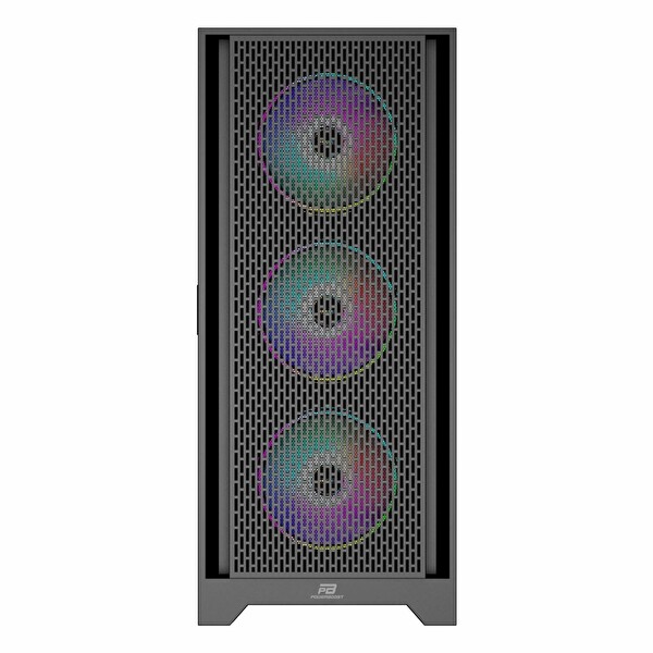 Power Boost PB-P1600B USB 3.2 ARGB eATX Mid Tower Siyah Kasa