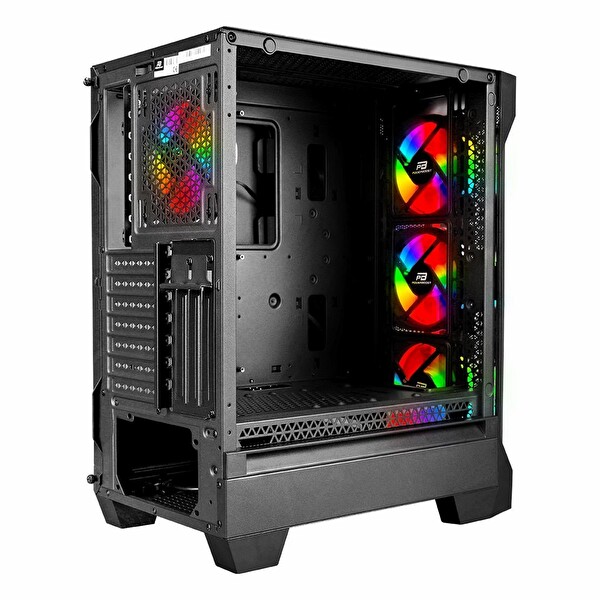 Power Boost VK-Z002B USB 3.2 ARGB eATX Mid Tower Siyah Kasa