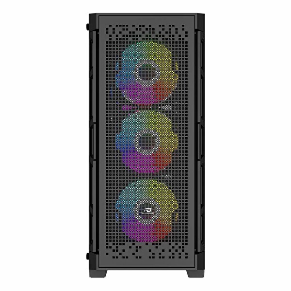 Power Boost PB-PS7840B 600W USB 3.2 LED ATX Mid Tower Siyah Kasa