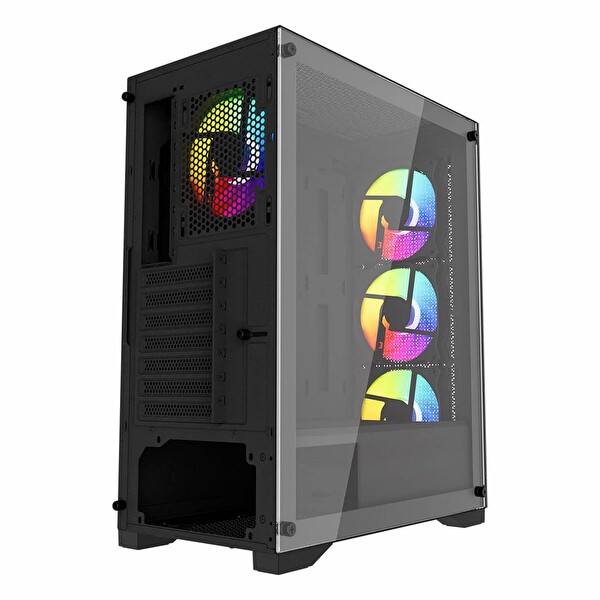 Power Boost PB-PS7840B 600W USB 3.2 LED ATX Mid Tower Siyah Kasa