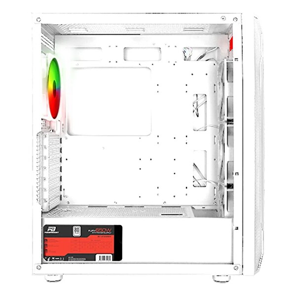 Power Boost PB-P3701BW 650W 80+ USB 3.2 ARGB ATX Mid Tower Beyaz Kasa