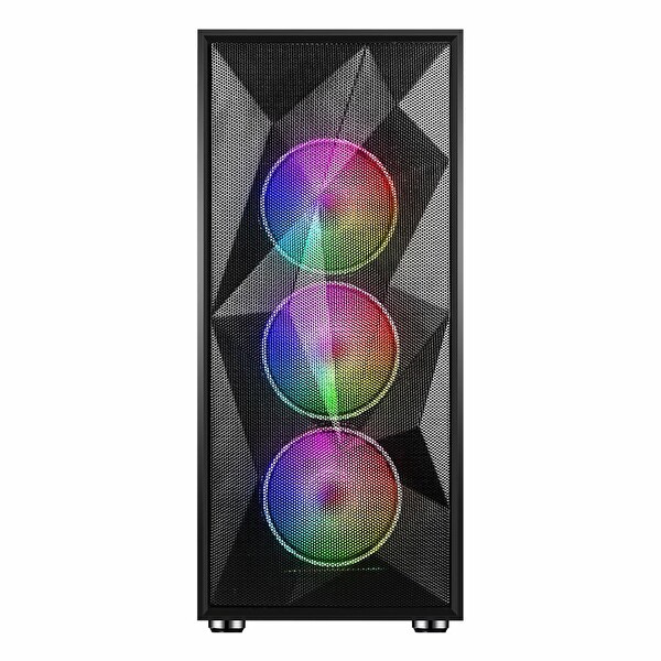 Power Boost PB-P3509BB 650W 80+ USB 3.2 ARGB ATX Mid Tower Siyah Kasa