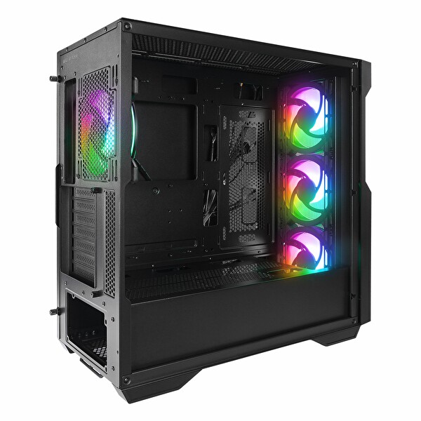 Rampage Cruiser V1 USB 3.2 RGB eATX Mid Tower Siyah Kasa