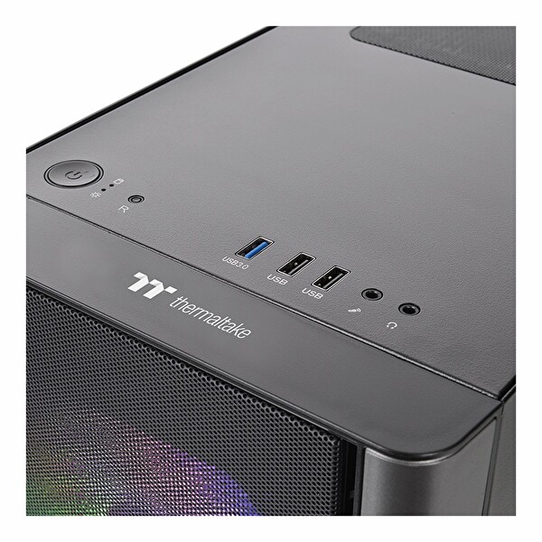 Thermaltake V150 TG Breeze USB 3.2 ARGB mATX Micro Tower Siyah Kasa