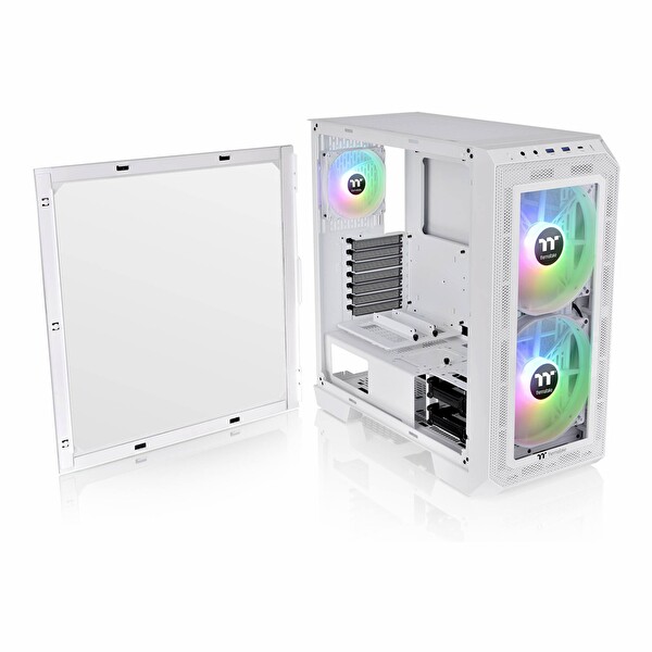 Thermaltake View 300MX USB 3.2 ARGB eATX Mid Tower Beyaz Kasa
