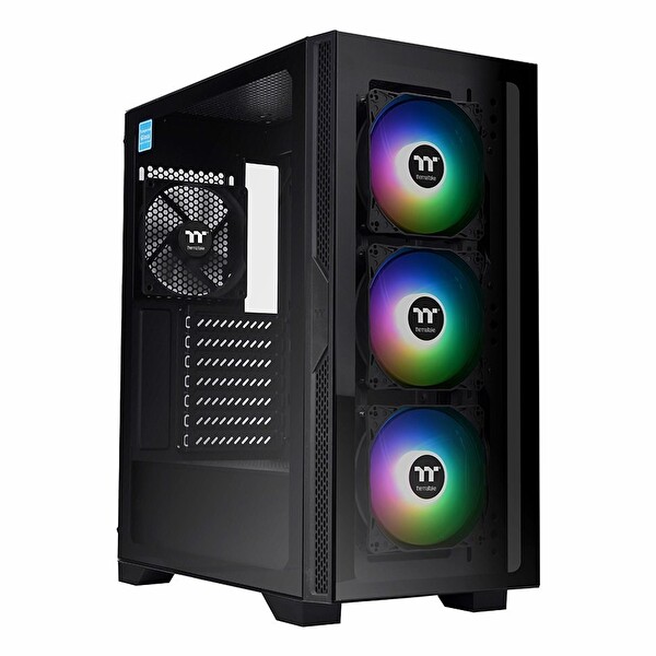Thermaltake Versa T25 650W 80+ USB 3.2 ARGB ATX Mid Tower Siyah Kasa