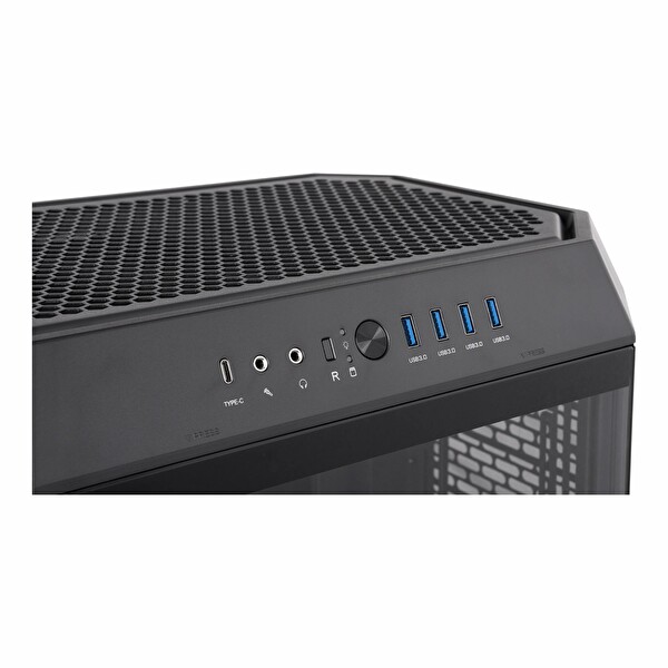 Thermaltake The Tower 600 USB 3.2 ATX Mid Tower Siyah Kasa